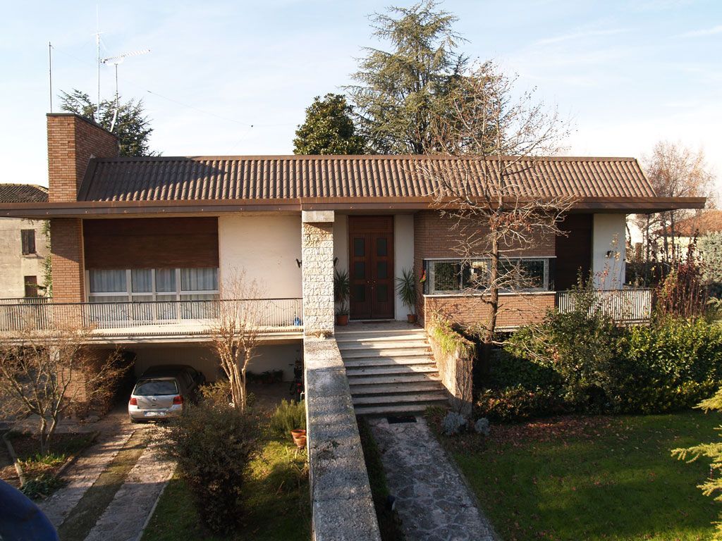 copper roof private home