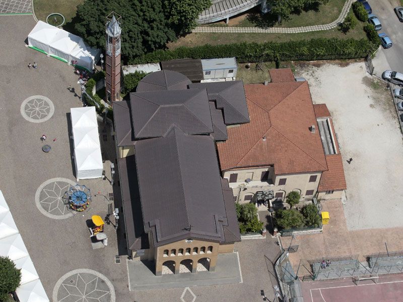 copertura iglesia en cobre