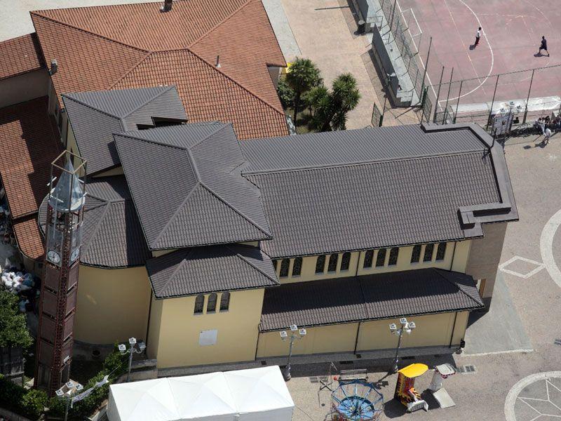 copertura iglesia en cobre