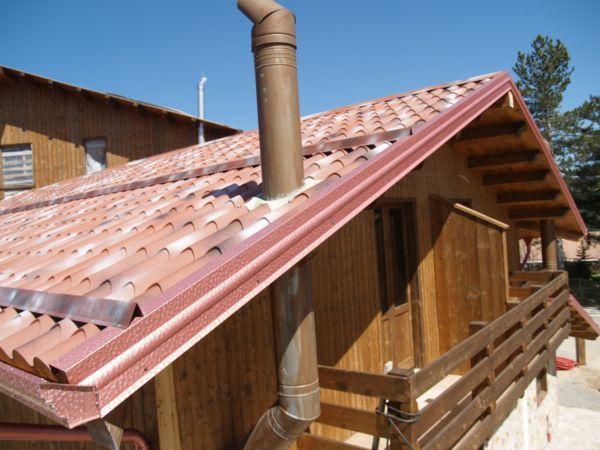 toiture habitation privée avec panneaux IsoCoppo Piano