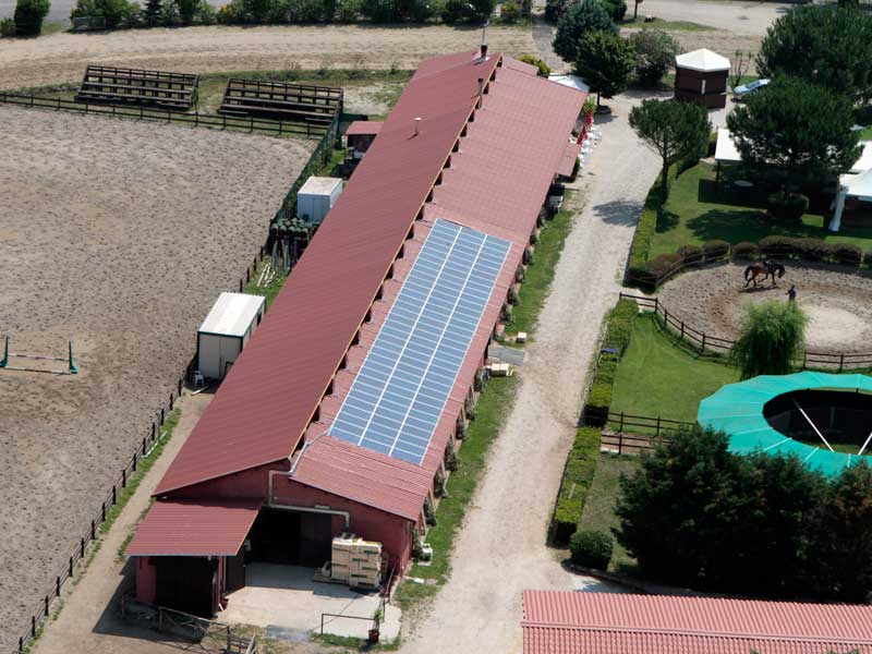 riding stable roof isocoppo