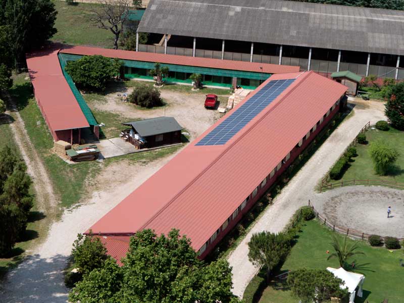 riding stable roof isocoppo