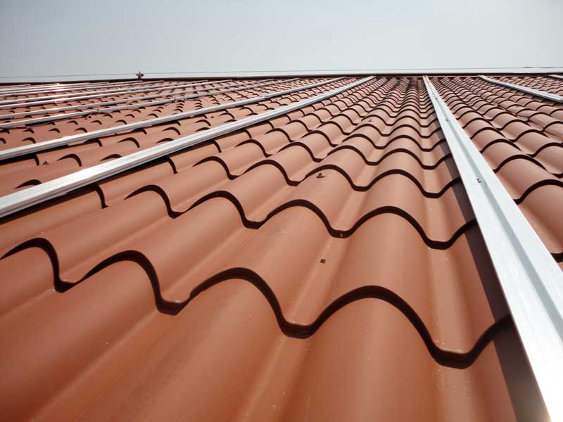 IsoCoppo Tek industrial building roof