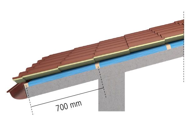 Installation on a stiff insulating medium